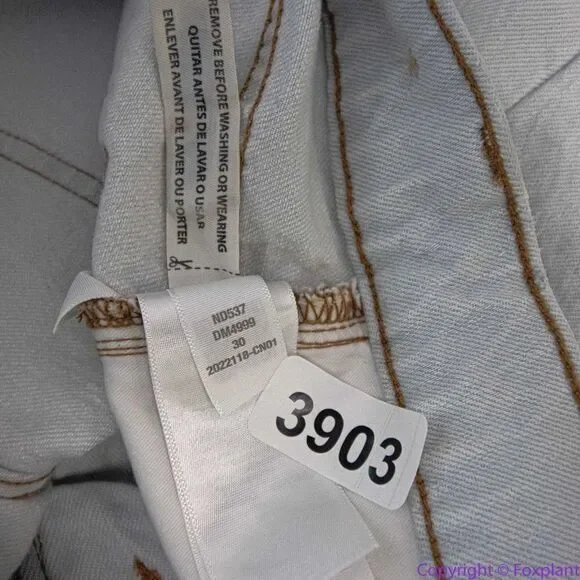 NEW Madewell The Perfect Vintage Wide-Leg Crop Jean in Edmunds Wash, 30 - Picture 15 of 16